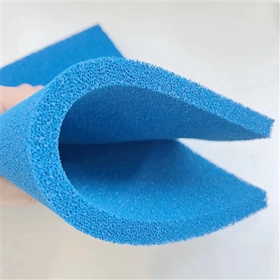 What is open cell silicone foam sheet